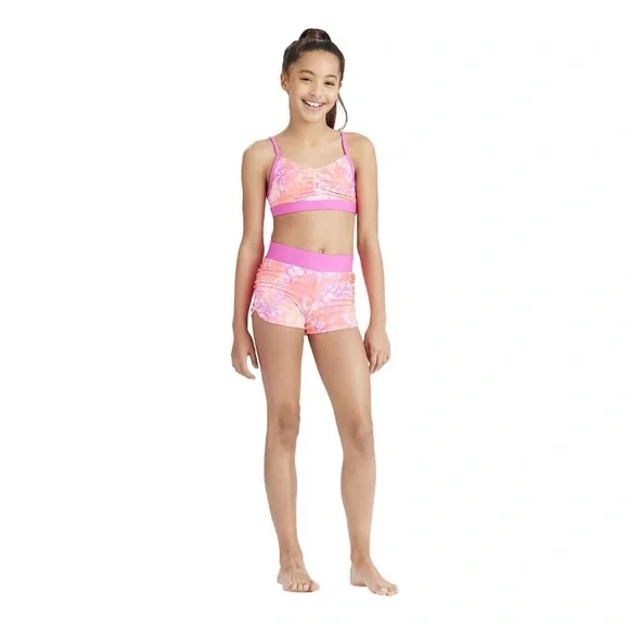 Under Armour Girls' Bikini and Shorts Swim Set - Picture 6 of 7